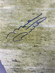 MIKE DITKA PSA SIGNED POSTER